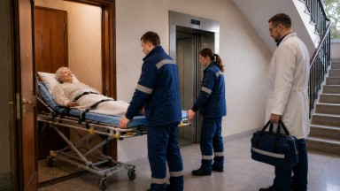 Транспортировка больных после выписки в Гулькевичи