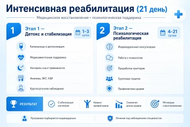 Реабилитация за 21 день в Гулькевичи